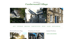 Desktop Screenshot of cumbernauldvillage.org
